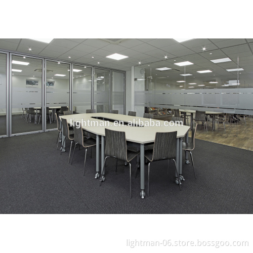 0-10V 72w dimmable white led suspended ceiling light panel 60x60
